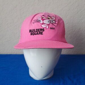 VTG Builders Square Pink Panther Snapback Cap Hat